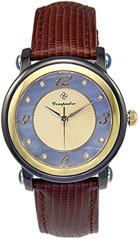 YiLiana Unisex Quartz Watch with Analogue Display on Plated Staineless Steel Bracelet