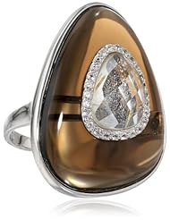 Sterling Silver Multi-Gemstone Ring, Size 7
