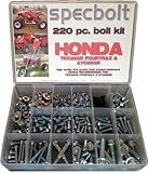 Specbolt Honda TRX250R & ATC Bolt Kit for Maintenance & Restoration OEM Spec Fasteners Quad