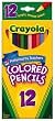 Crayola 12ct Long Colored Pencils
