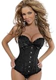 Embroidered Burlesque Corset img