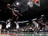 Miami Heat v Milwaukee Bucks: LeBron James Photographic Poster Print by Jonathan Daniel, 18x24