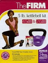The FIRM 5-Pound Kettle Bell Kit with Transfirm Your Trouble Zones DVD