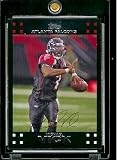 2007 Topps #4 Michael Vick Atlanta Falcons Football Card - Mint Condition - Shipped In Protective Display Case !