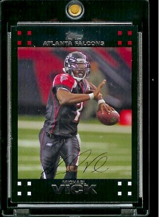 2007 Topps Football # 4 Michael Vick - Atlanta Falcons - NFL Trading Cards