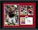 Christophe Berra Framed 8x6 (203x152mm) Desktop Player Profile Photograph Heart of Midlothian FC.