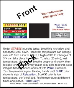 Stress Cards Mood Cards -MCBIZ heavy cardstock 500