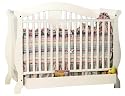 Stork Craft Aspen Stages Crib With Drawer in White