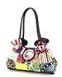 Black Signature Patchwork Designer Inspired Handbag