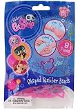 Littlest Pet Shop Googly Bands Silly Shaped Rubber Bandz - 8 Pack