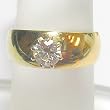 14K Yellow Gold Diamond Solitaire Engagement Ring - 0.50 Ct.