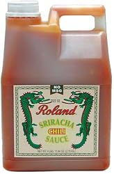 Roland Sriracha Chili Sauce, 4-Pounds, 10.07-Ounces Plastic Jug (Pack of 2)