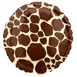 Lets Party By Mayflower Distributing Giraffe Print Foil Balloon