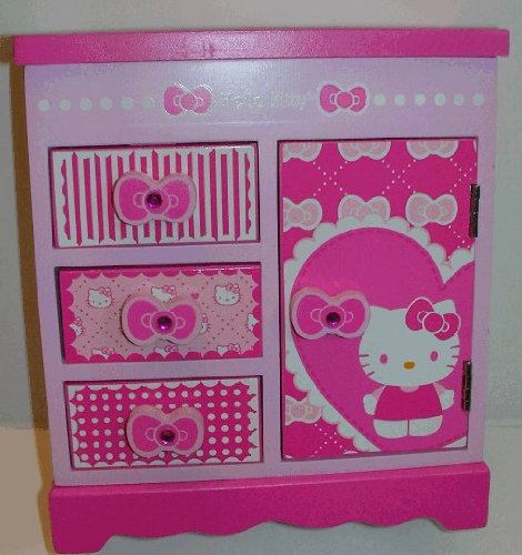hello Kitty Jewelry Armoire ~ Pink