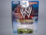 Hot Wheels WWE 1:64 Scale Die Cast - Green Reverb - The ROCK - Toys R Us Exclusive