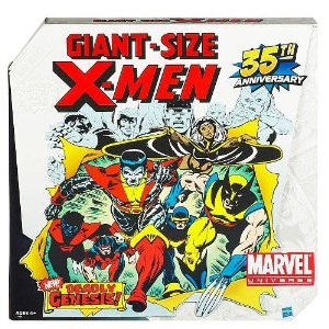 Variant 35th Anniversary 6 Pack Giant Size Marvel Universe Exclusive Action Figure Set X-Men Wolverine Nightcrawler Storm Cyclops -image
