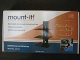 Cheetah Mounts AS3B 3 Component Shelf Wall Mount Bracket for LCD TVs