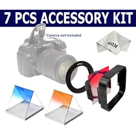7 Pcs Kit for Cokin P Series System (67MM), Includes: Square Filter Adapter Ring + 1... by Goja
