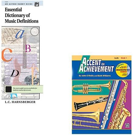 Accent on Achievement Book 1 trumpet Deluxe edition with Music Definitions Book.