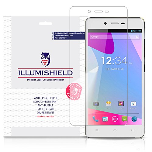 iLLumiShield - BLU Studio Energy Screen Protector with Lifetime Replacement Warranty - Japanese Ultra Clear HD Film with Anti-Bubble and Anti-Fingerprint - High Quality (Invisible) LCD Shield - [3-Pack] OEM / Retail Packaging