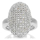 Laura's CZ Diamond Vampire Inspired Wedding Ring