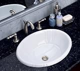 St. Thomas Creations 1003.000.02 Antigua Countertop Lavatory, Bone