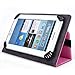 DigiLand DL701Q 7 Inch Tablet Case - UniGrip Edition - Pink - by Cush Cases