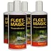 FLEET MAGIC 4er Set - Der unsichtbare Scheibenwischer (Wasserabweiser)