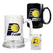 Indiana Pacers 15oz Tankard, 15oz Ceramic Mug & 2oz Shot Glass Set - Primary Logo NBA Basketball