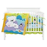 Fisher-Price - Artic Hero 4 Piece Crib Set, Blue