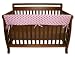Trend-Lab Crib Wrap Rail Guard for Long Rail, Maya Dot Percale