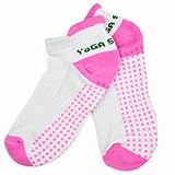 chinkyboo Pilates Yaga Socks Anti-slip Massage Grip Socks - Pink