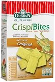 OrgraN CrispiBites Mini Corn Crispbread, Original Sea Salt, 3.5-Ounce Boxes (Pack of 8)