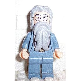 LEGO Harry Potter Mini-Figure Dumbledore, Sand Blue Outfit