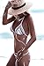 MasiMiele Two Pieces Sexy Bikini Halter Push up Padded Top & Bottom Bikini Swimsuit Beachwear Covers up (Medium)