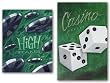 Casino Royale-High Stakes Set by Darrin Hoover 8"x10" Art Print Poster