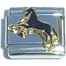 Sports : Pferd schwarz/gold, horse, Unikat by SLart