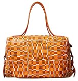 Salvatore Ferragamo Orange Logo Cabiria Bag 21-A039