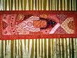 Spectacular Zardozi India Sari Tapestry Wall Hanging Table Runner