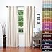 Solid Thermal Insulated Back Tap Blackout Curtain 84"L- 1 Set-BEIGE - BT