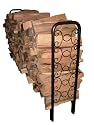 Landmann USA 82436 8-Foot Ornamental Scroll Log Rack