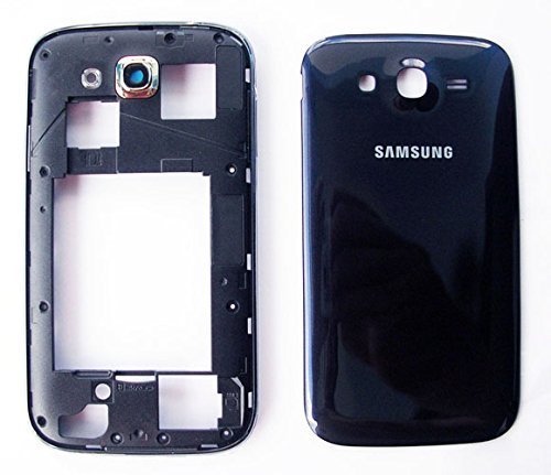 Middle Plate Frame for Samsung Galaxy Grand Duos i9082 Blue Back Battery Housing Carcasa Replacement Part Mobile Phone Accessory