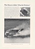 1966 Bell Aerosystems SK-5 Charlie Victors Air Cushion Vehicles Print Ad (45325)