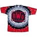 New World Order Red Logo Tie Dye T-Shirt