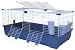 Marchioro Nagerk�fig TOMMY 102 C 102 x 53 x 46 cm, blau