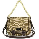 Christian Audigier Cate Crossbody Shoulder Bag - Zebra