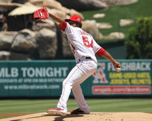 Ervin Santana, Los Angeles Angels of Anaheim, 8/7/2011