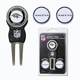 NFL Baltimore Ravens Signature Divot Tool and 2 Extra Markers
