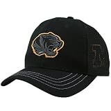 NCAA Zephyr Missouri Tigers Black Smoke Screen Fitted Hat (7 1/8)
