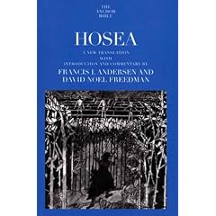 Hosea (The Anchor Yale Bible Commentaries)